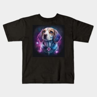 Shinning Beagle Kids T-Shirt